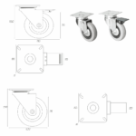 HYM RODAJA PVC GRIS - Image 2