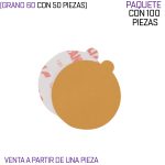 DISCO DE LIJA CON ADHESIVO