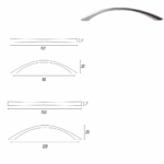 HYM JALADERA ARCO CROMO - Image 2