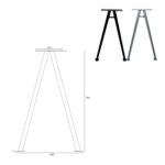 PEDESTAL LATERAL TIPO "A" ELIPTICO - Image 2