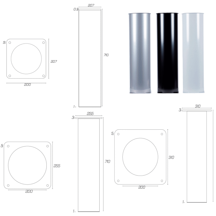 PEDESTAL LISO - Image 2