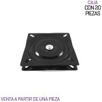 HYM PLATO GIRATORIO NEGRO