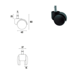 HYM RODAJA PARA SILLA - Image 2