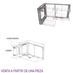 HYM C. ESQUINA MÁGICA CROMO - Image 2