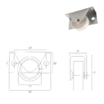 RUEDA PARA CAJA CAMA - Image 2