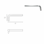 HYM LLAVE HEXAGONAL "L" - Image 2