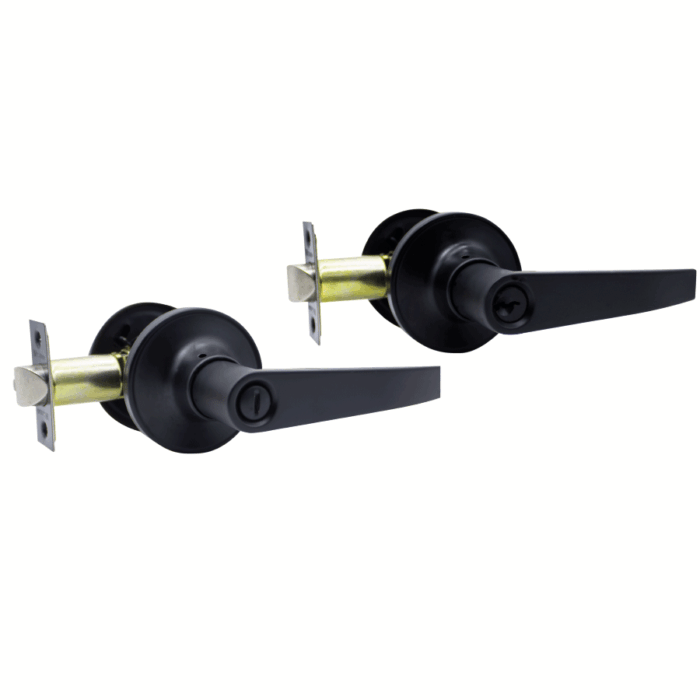 NANO CERRADURA MANIJA NEGRO MATE - Image 2