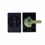 HYM CERRADURA PARA MUEBLE DE METAL C/INDICADOR RECTO